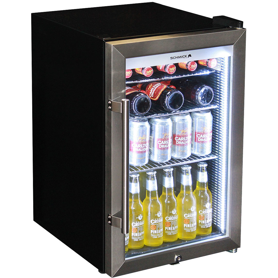 Melbourne Storm branded bar fridge, Great gift idea! - Model HUS-SC70-SS-STO-P