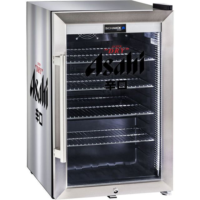Asahi SC70-SS-W-ASAHI bar fridge - mockup render