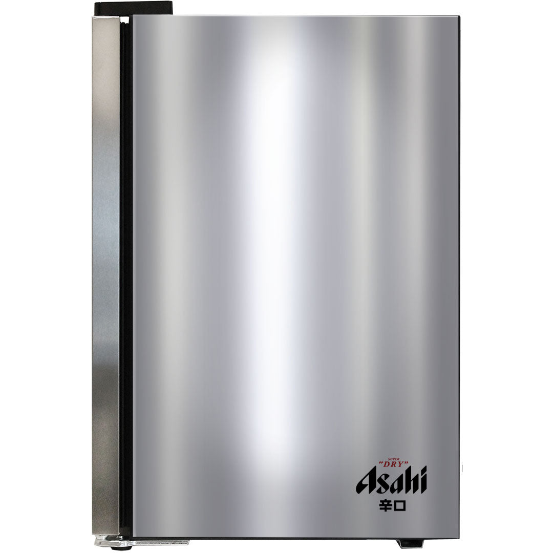 Asahi branded bar fridge, Great gift idea! Great Entertaining Room Or Man Cave Item - Model SC70-SS-R-ASAHI