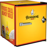 Official Bundy Rum branded Mini Fridge With Bottle Opener - CHOOSE FROM 7 DESIGNS - Model BC46B-BCF1