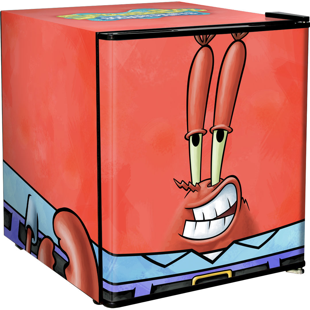 SpongeBob SquarePants Mini Bar Fridge - A Great Gift Idea! - Model BC46B2-MK-01