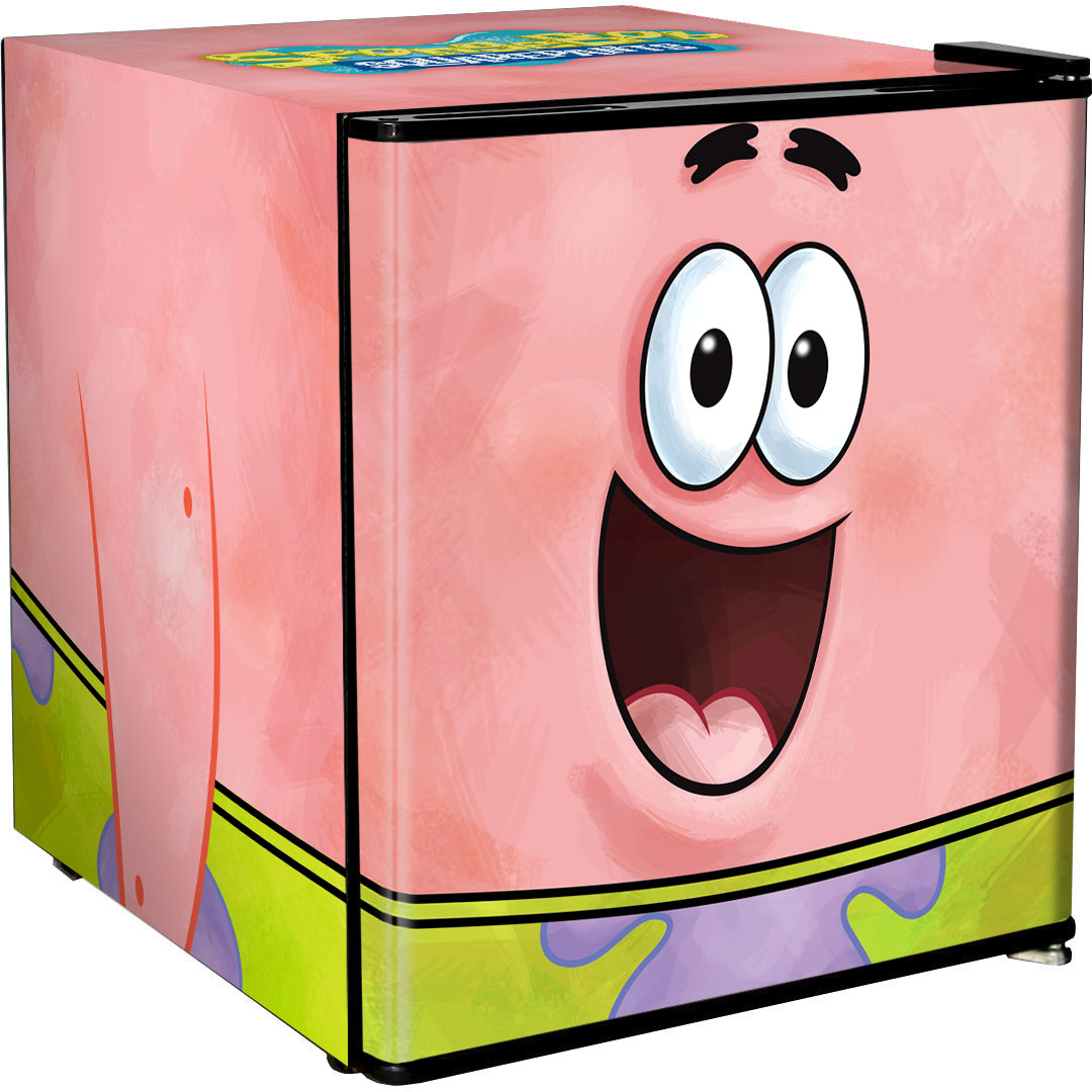 SpongeBob SquarePants Mini Bar Fridge - A Great Gift Idea! - Model BC46B2-PA-01