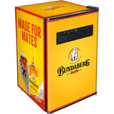 Official Bundy Rum branded Bluetooth Speaker Disco Bar Fridge 70 Litre - CHOOSE FROM 7 DESIGNS - Model BC70B-BTS-Bundy1