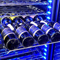 Schmick BD425D-X-B bar fridge - interior shelving detail
