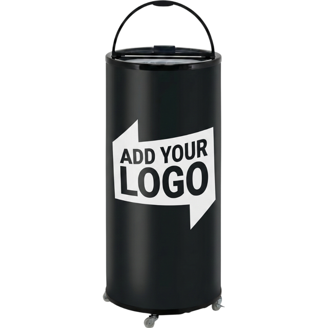 Custom Can Cooler Barrel Fridge – 65L — Add Your Logo custom branding