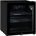 Schmick HUS-SC50AB bar fridge - glass door detail
