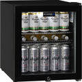 Schmick HUS-SC50AB bar fridge - glass door detail