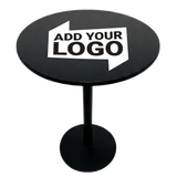 Custom Branded Bar Table | Gas-Lift Adjustable Height