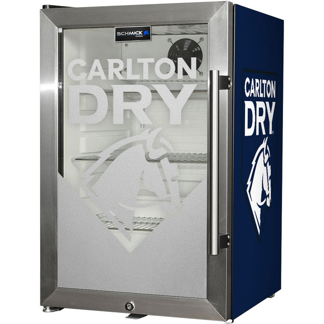 Carlton Dry Branded Bar Fridge – EC68L-SSH-DRY
