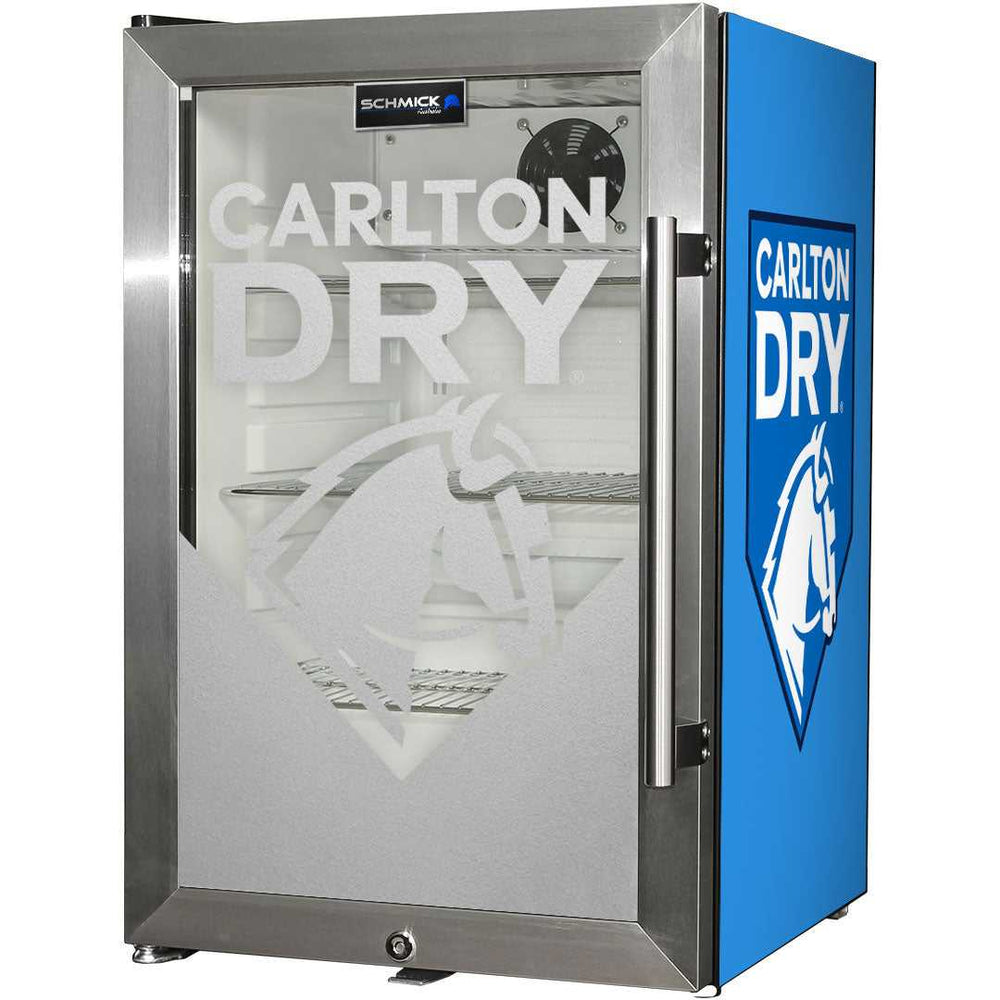 70L small bar fridge, glass door, 43dB, lockable
