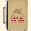 Great Northern EC68L-SSH-GOLD bar fridge - side view