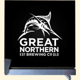 Great Northern EC68L-SSH-CRISP bar fridge - top view