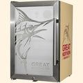 Great Northern EC68L-SSH-GNBC-GOLD refrigerators - angle view