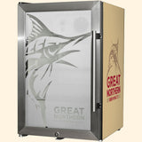 Great Northern EC68L-SSH-GNBC-GOLD refrigerators - angle view