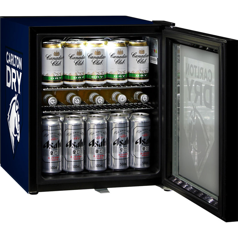 Carlton Dry SC50AB-DRY bar fridge - open door view