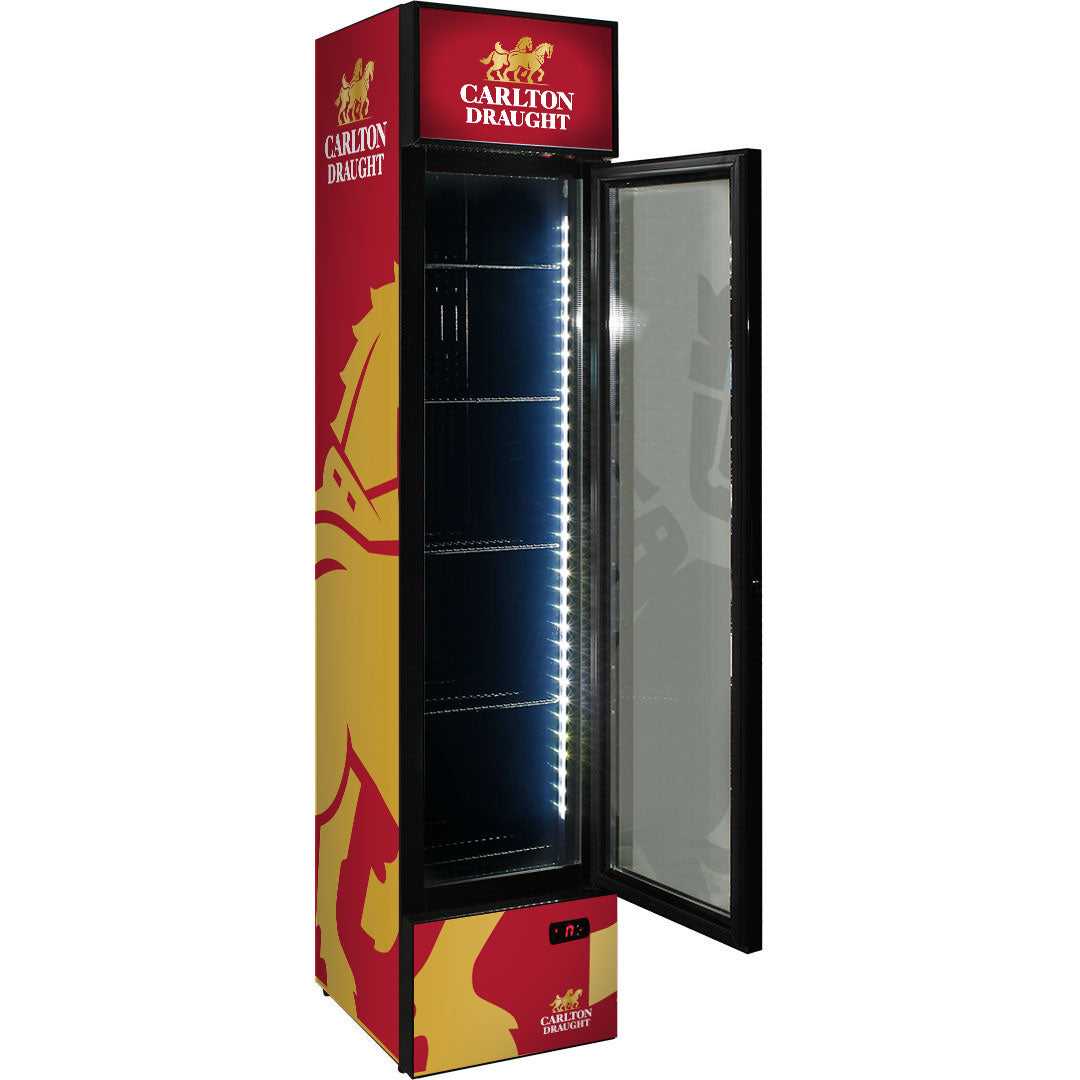 Carlton Draught Branded Bar Fridge – SS-P160-DRAUGHT-v3