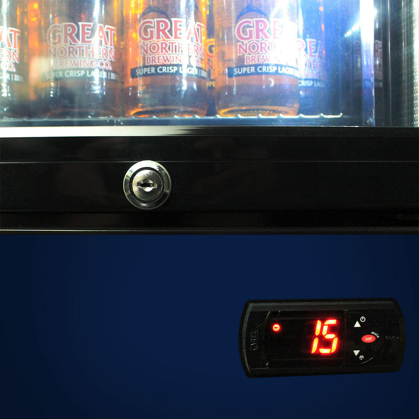 Carlton Dry Branded Bar Fridge – SS-P160-DRY