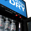 Carlton Dry Upright Bar Fridge 160L – SS-P160 – SS-P160-DRY-MID