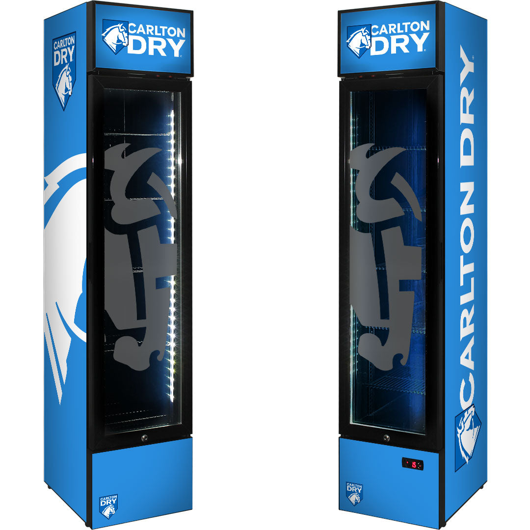 Carlton Dry Upright Bar Fridge 160L – SS-P160 – SS-P160-DRY-MID
