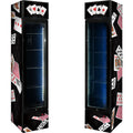 Schmick SS-P160FA-PC bar fridge - mockup render