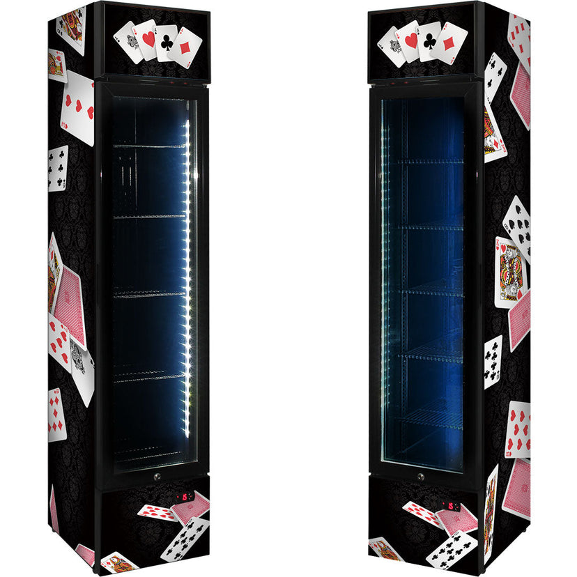 Schmick SS-P160FA-PC bar fridge - mockup render