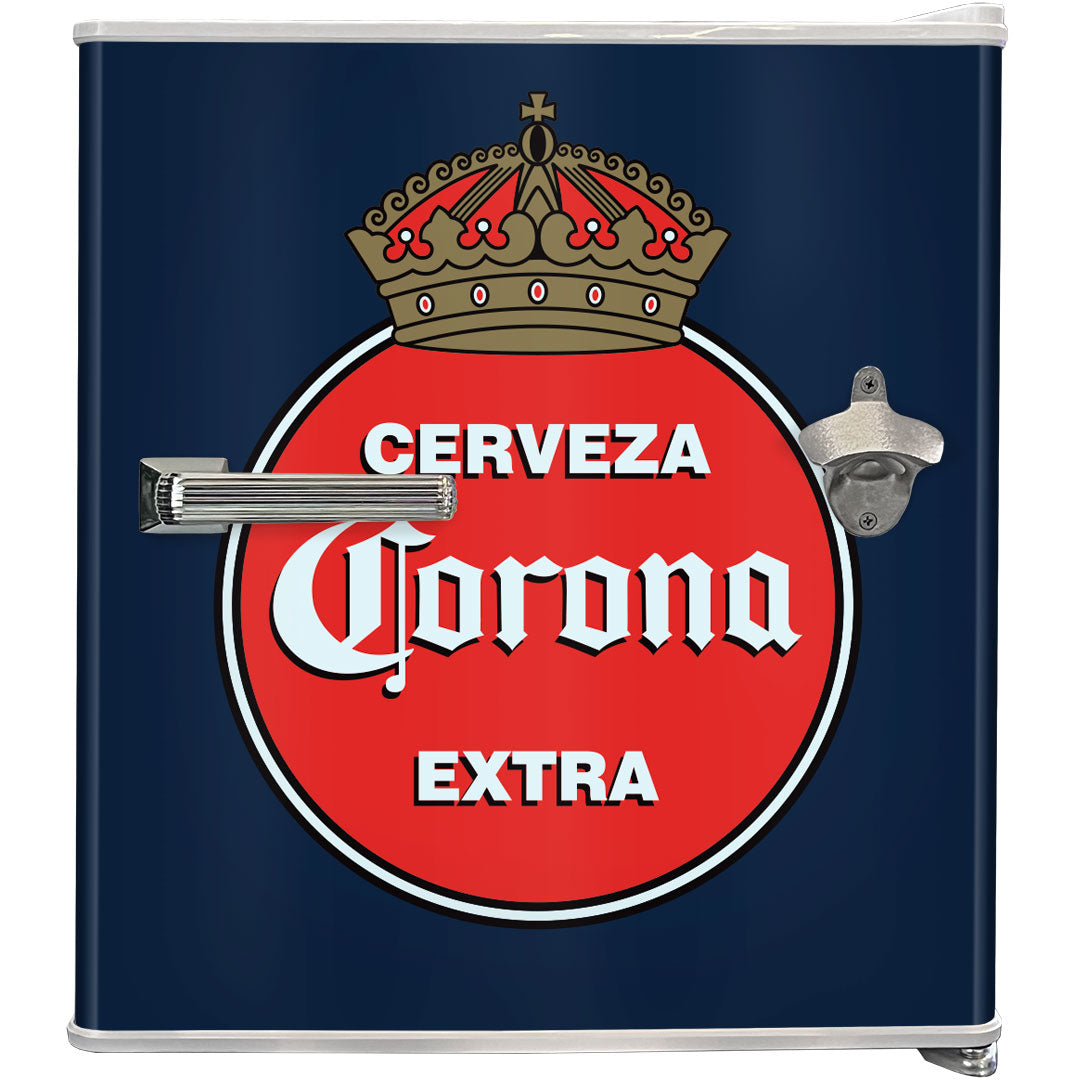 Cerveza Corona Retro Mini Bar Fridge 46Litre - Model BC46W-CORONA-V2