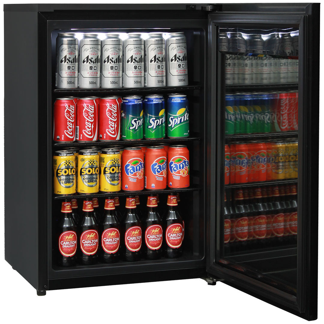Schmick HUS-EX108 bar fridge - side view