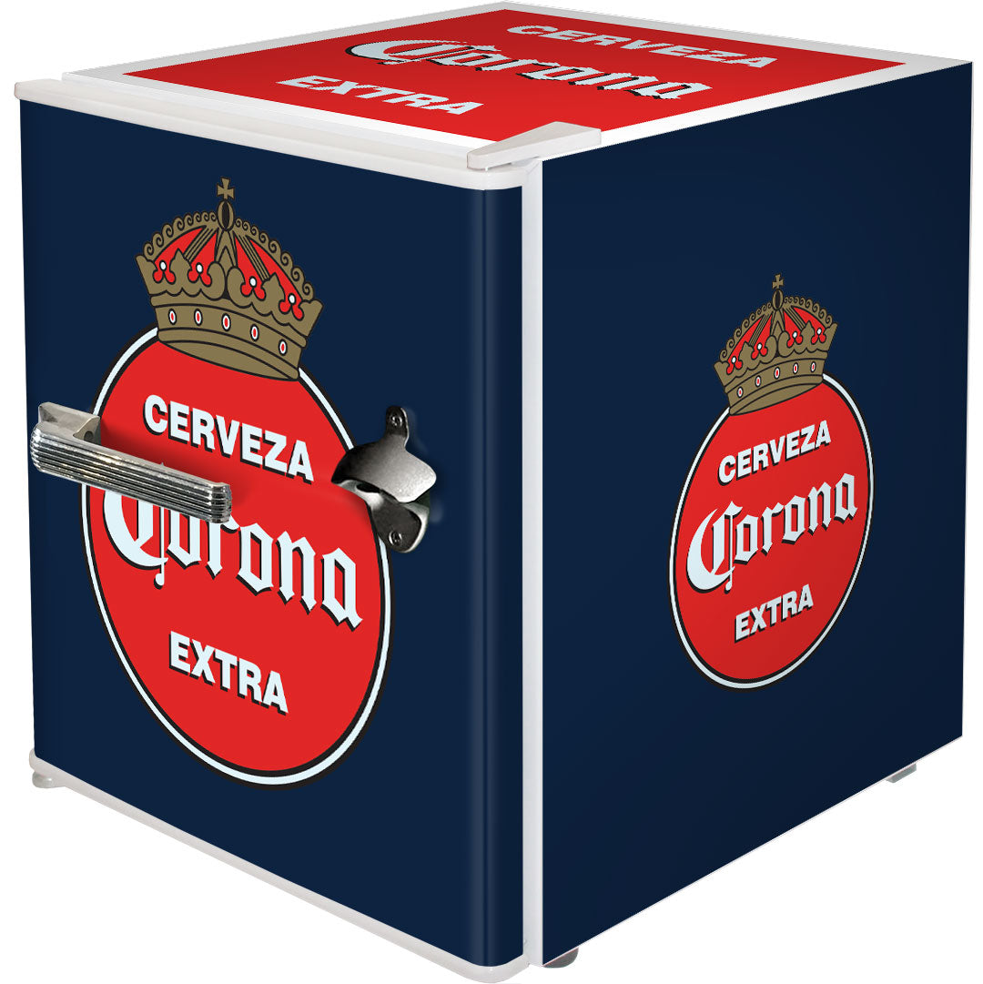 Cerveza Corona Retro Mini Bar Fridge 46Litre - Model BC46W-CORONA-V2