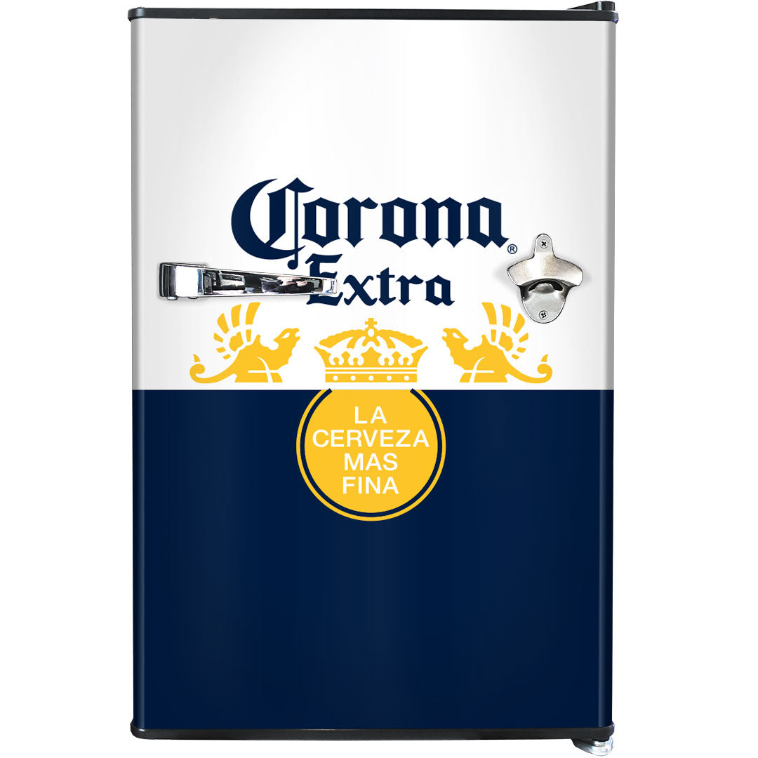 Corona Retro Mini Bar Fridge 70 Litre Schmick Brand With Opener - BC70B-CORONA-V1
