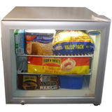 Schmick DW-SD50 bar fridge - glass door detail