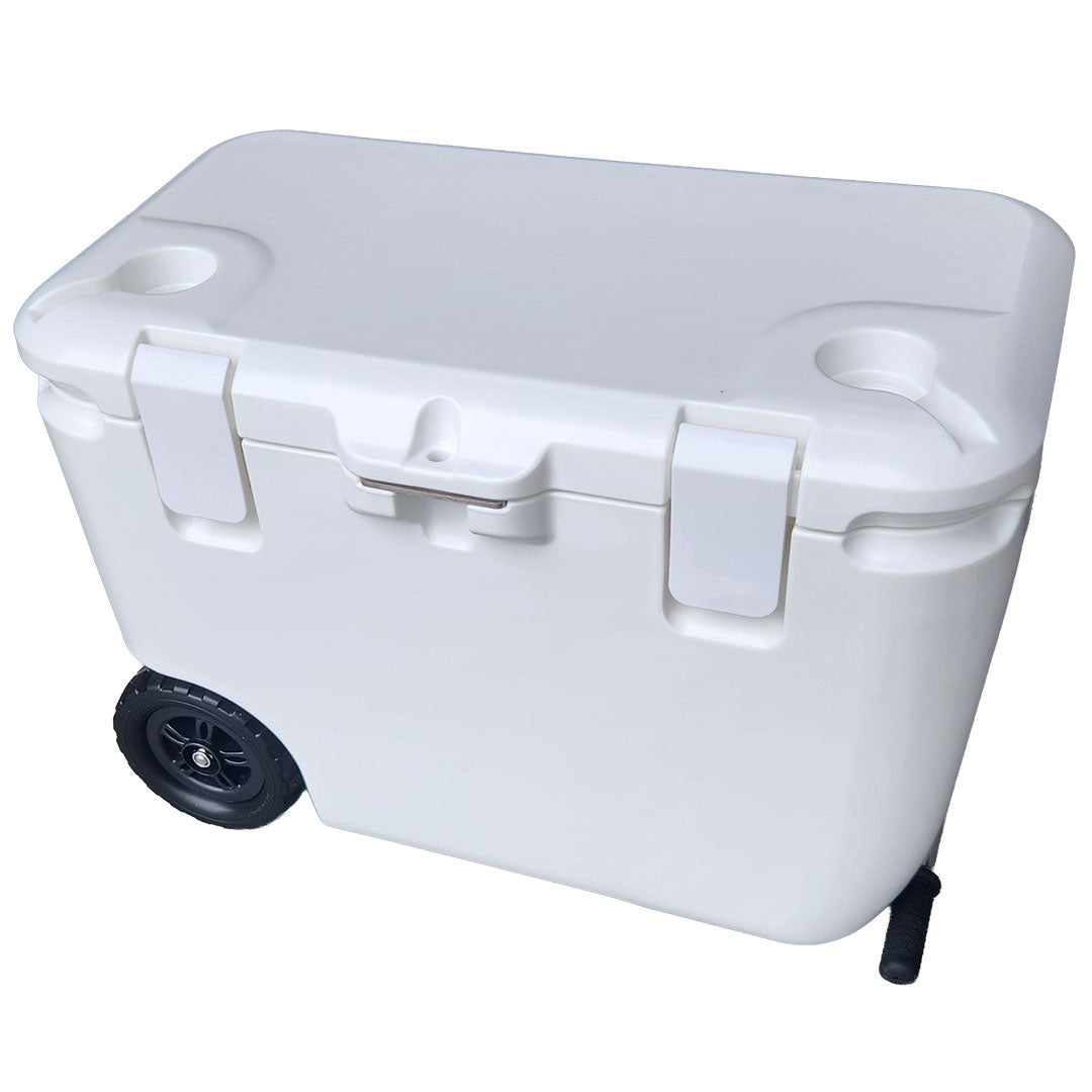 Rhino 50L Wheeled Rotomoulded Ice Box White - EV-50W - image 2