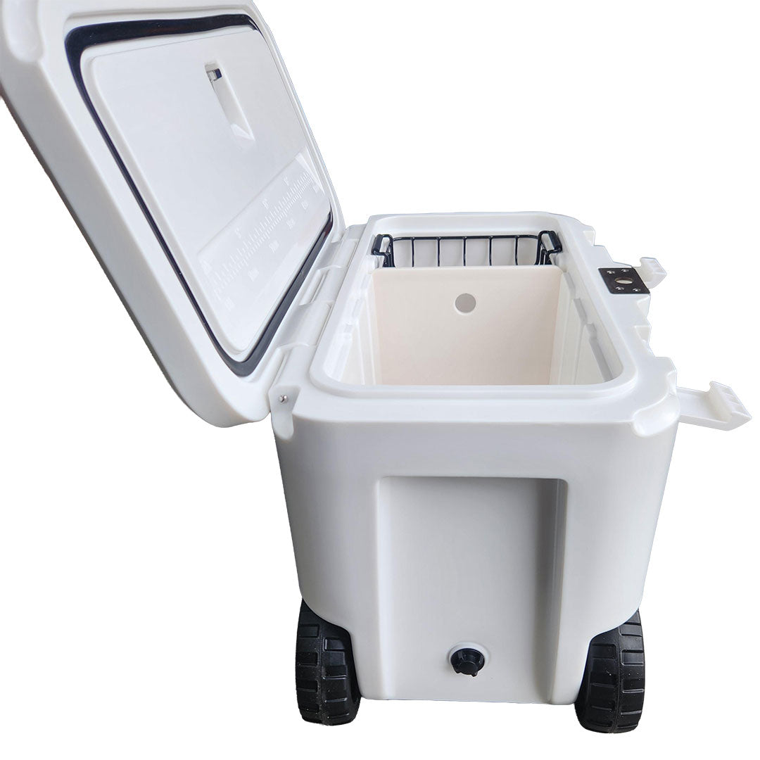 Rhino 50L Wheeled Rotomoulded Ice Box White - EV-50W - image 8