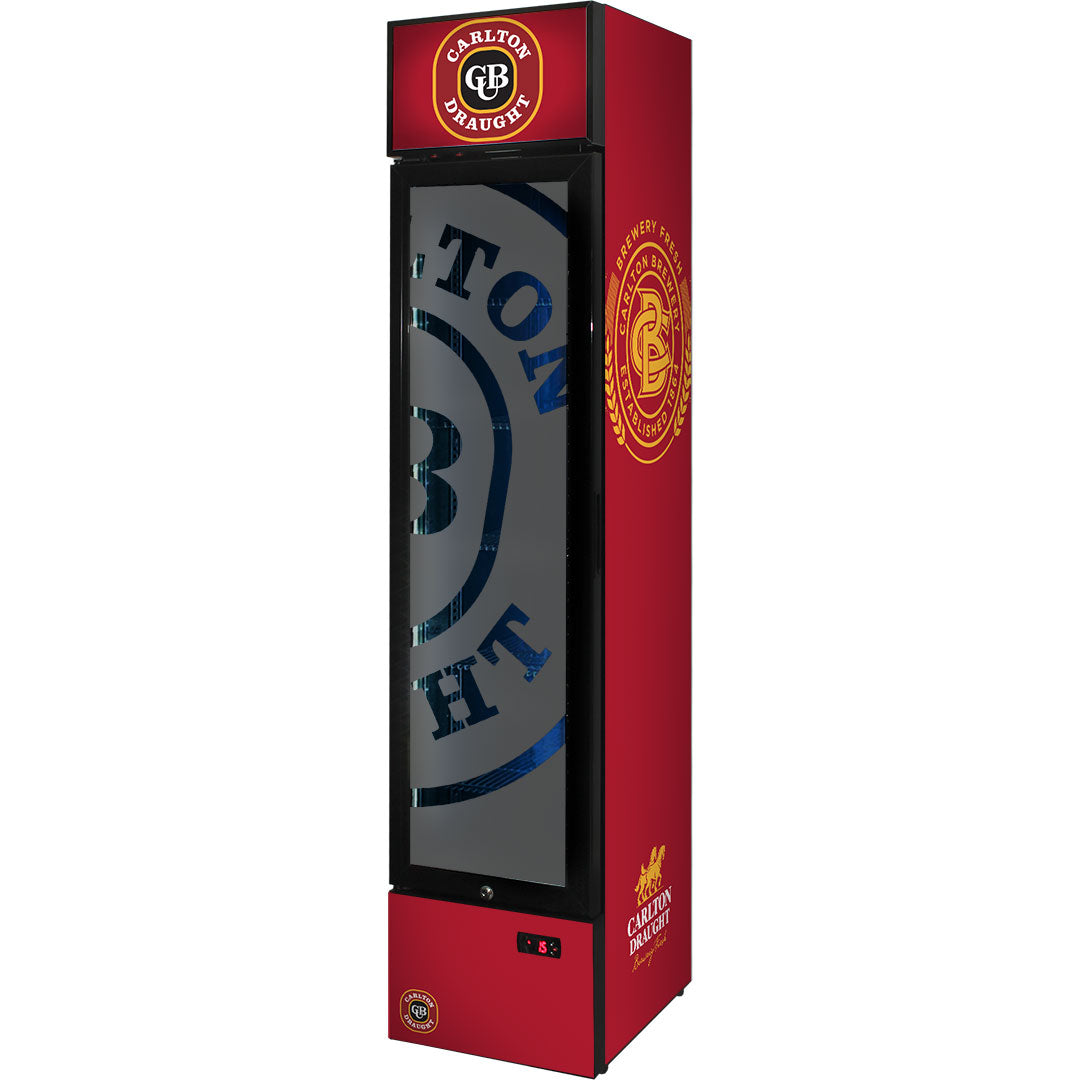 Carlton Draught Branded Bar Fridge – SS-P160-DRAUGHT