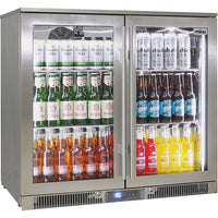 Rhino ENV2H 248L Glass Door Outdoor Bar Fridge