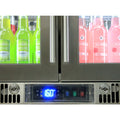 Rhino 248L Outdoor 2-Door Bar Fridge – ENV2H – 316 Marine Grade Stainless – ENV2H-SD