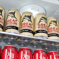 Schmick HUS-BC115-B bar fridge - energy rating label