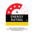 Carlton Draught BC46W-DRAUGHT-V3 bar fridge - energy rating label