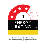 Schmick HUS-BC46B-HSV refrigerators - energy rating label