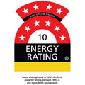 Great Northern BC70B-BTS-GOLD bar fridge - energy rating label