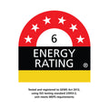Schmick SK246-B-HD bar fridge - energy rating label