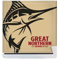 Great Northern Retro Mini Bar Fridge - Model BC46W-GNBC-GOLD
