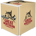 Great Northern Retro Mini Bar Fridge - Model BC46W-GNBC-GOLD