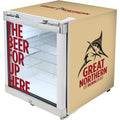 Great Northern Mini Glass Door 50L Bar Fridge - Model SC50W-GNBC-GOLD