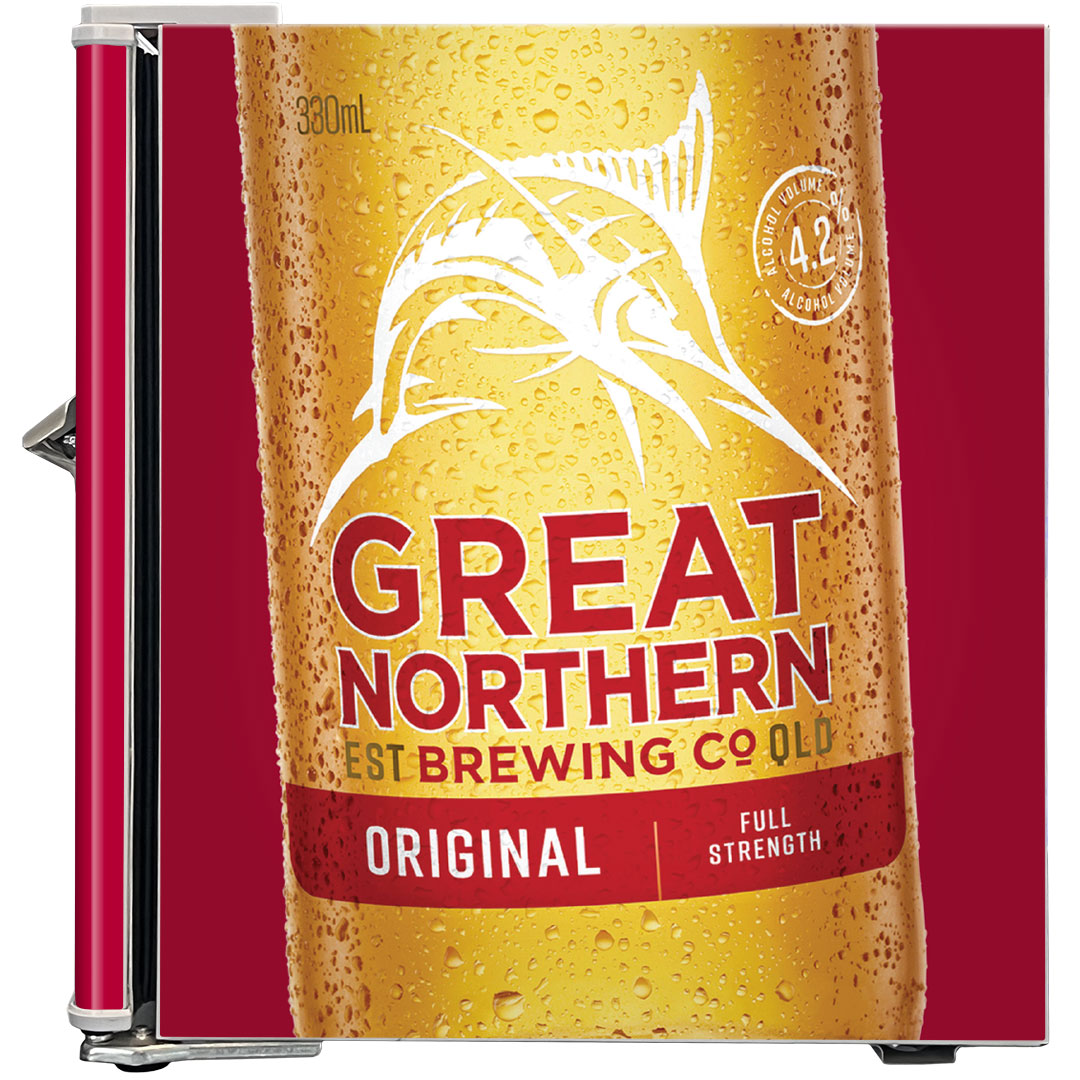 Great Northern Retro Mini Bar Fridge Original Design - BC46W-GNBC-ORIG