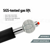 Gibson Stainless Steel Gas-Lift Adjustable Bar Stool