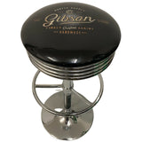 Gibson Stainless Steel Gas-Lift Adjustable Bar Stool
