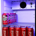Great Northern EC68L-SSH-ORIG bar fridge - glass door detail