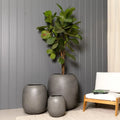 Concrete Grey / 355mm dia x 400mm h - 5 kg - 24L