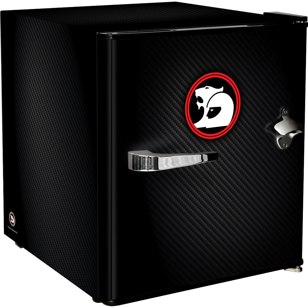 Holden HSV Retro Black Vintage Mini Bar Fridge 46 Litre Schmick Brand With Opener - HUS-BC46B-HSV