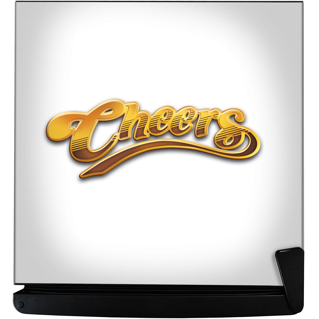 Cheers-Top Hats Design Retro Mini Bar Fridge 70 Litre Schmick Brand With Opener - Model HUS-BC70B-CH-TH